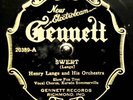 Henry Lange & his Orchestra 