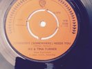 Ike And Tina Turner - Somebody ( Somewhere) Needs You Original 45rpm Single