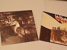 OLD LED ZEPPELIN RECORDS LED ZEPPELIN II & IN THROUGH THE OUT DOOR VINYL