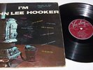 1959 JOHN LEE HOOKER  I'm John Lee Hooker  BLUES LP ON VEE JAY LP 1007 MONO