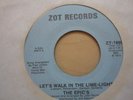 Sweet Soul Crossover 45 THE EPIC’S let’s walk / i want to be ZOT listen