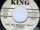 EUGENE CHURCH Time Has Brought About A Change / Sixteen Tons POPCORN Soul 45 w42