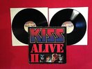 KISS ALIVE II NICE WEST GERMAN COPY STUNNING VINYL LP FREE POSTAGE RARE ISSUE