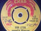 Derrick Morgan Seven Letters / The Tartons Lonely Heartaches CRAB8 7