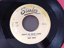 BOB DOSS DON'T BE GONE LONG STARDAY 265 ORIGINAL ROCKABILLY 45 RARE