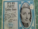 LESLEY GORE - IT'S MY PARTY / DANNY --  1963  VG+ on MERCURY