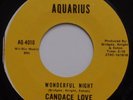CANDACE LOVE: Wonderful Night / Uh Oh Boy AQUARIUS northern soul 45 HEAR