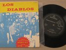 LOS DIABLOS / CHALIE RODRIGUES LATIN BEAT/JAZZ ISRAELI 7' EP 45 HEBREW PRINT