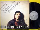 BRUCE DICKINSON (IRON MAIDEN) Balls To Picasso SIGNED UK ORIGINAL 1994 VINYL LP