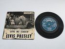 ELVIS PRESLEY LOVE ME TENDER EP UK HMV 1957 PICTURE SLEEVE PUSH-OUT CENTRE