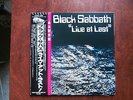 LP ALBUM BLACK SABBATH LIVE AT LAST JAPAN OBI