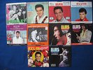 ELVIS PRESLEY 45 PICTURE SLEEVES BLUE SUEDE SHOES TO MY WAY NO RECORDS