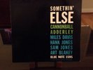 Cannonball Adderley Somethin' Else Blue Note 1595 63rd RVG EAR DG LP no 