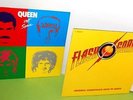 LP set  QUEEN 2 Albums [Flash Gordon OST] +HOT SPACE (Under Pressure) 1980,1982