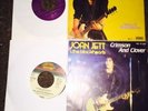 Joan Jett Picture Sleeve 45'S Uk German Pressings Ex Crimson & Clover  Touch Me