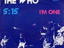 THE WHO 45 5:15 I'M ONE+PS BELGIUM VERY RARE