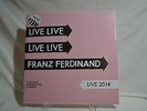 FRANZ FERDINAND - LIVE 2014 LIMITED Import 2XLP WHITE VINYL Gatefold BEND