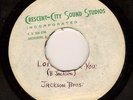 Gospel Soul Doo-Wop 45 Acetate JACKSON BROS Lord Thank You / God is Able Hear