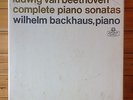 Backhaus - Beethoven: Piano Sonatas -  London Mono,  Ed.1,  200g,  WBg - 11 LP