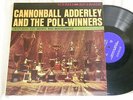 CANNONBALL ADDERLEY Poll Winners WES MONTGOMERY Ray Brown Riverside stereo LP