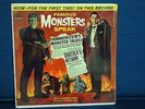 FAMOUS MONSTERS SPEAK - FRANKENSTEIN, DRACULA - 1963 - A. A.Label - Mono(SEALED)
