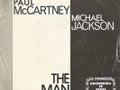 PAUL McCARTNEY / MICHAEL JACKSON - The Man * SINGLE SPAIN PROMO 1984 BEATLES
