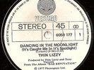 Thin Lizzy NEW ZEALAND Vertigo Swirl Dancing In The Moonlight 45