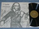 FRANCO GULLI violin concerto PAGANINI 1stPress 1960s HARMONIA MUNDI MINT