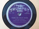 Trumpet 78 RPM Blues Sonny Boy Williamson Come On Back Home - Stop Crying VG