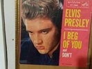 Elvis Presley signed 45 sleeve I beg of you