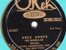 Okeh 41157 Louis Armstrong Hot Five KNEE DROPS/Skip The Gutter E+ 78 rpm 1928