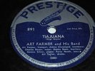 1954 Prestige Jazz 78: Art Farmer and Band, Tiajuana and Wildwood