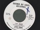 LITTLE TOMMY i'm hurt NORTHERN SOUL 45 on SOUND OF SOUL