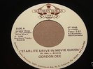 Gordon Dee Starlite Drive In Movie Queen b/w Those 45 From Publishing Co Vault M