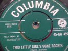 Janice Peters This Little Girl's Gone Rockin' Rare 1N/1N 1st UK Columbia Doo Wop