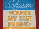 QUEEN You’re My Best Friend 7/45 BELGIAN EMI Different sleeve Rare Belgium