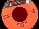 SAMMY DAVIS, JR. NOT FOR ME / NIGHT SONG. POPCORN NORTHERN SOUL 45. HEAR
