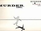 MURDER, INC crime jazz film noir soundtrack 1960 Stereo LP audiophile Peter Gunn