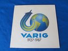 VINTAGE VARIG AIRLINES RECORD 1927-1987 BRAZILIAN AIRLINE PROMOTIONAL RECORD