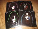 Rock: Kiss, complete set of 'The Solo Albums', with the posters etc. 12