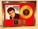 Elvis Presley, Suspicious Minds, mit Cover, Gold Record, Schallplatte, Award