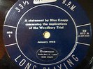 Christian Science BLISS KNAPP & MARY BAKER EDDY 1958 rare private vinyl LP