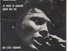 johnny hallyday pressage ESPAGNOL EP Si j'étais un charpentier RARE Spain