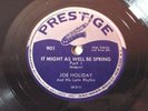 VINTAGE 1954 78 RPM JOE HOLIDAY JAZZ TENOR SAXAPHONE PRESTIGE RECORDS 901