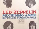 LED ZEPPELIN *WHOLE LOTTA LOVE/COMMUNICATION* 1969 SPANISH 45