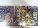 Iron Maiden 2 Vinyls Somewhere in Time & Piece of Mind Good Condition