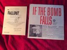 DAVID WILEY If The Bomb Falls recorded guide to nuclear survival lp with book