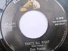 RaRe first 1955 RCA pressing 1S/1S ELVIS PRESLEY That's All Right 45 NM RCA 6380