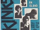 KINKS Till The End Of The Day RARE Denmark 45 I'M ON AN ISLAND mod dancer PSYCH