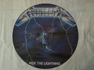 METALLICA ride the lightning picture disc    iron maiden mercyful fate megadeth